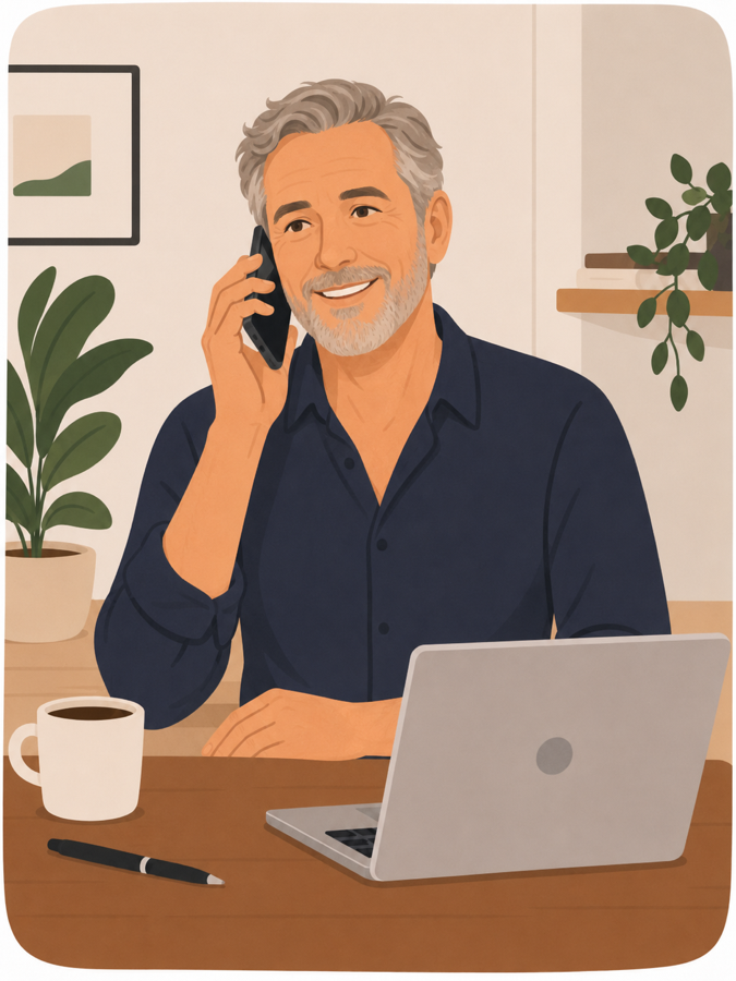 Ray, one of the two Calling Round callers