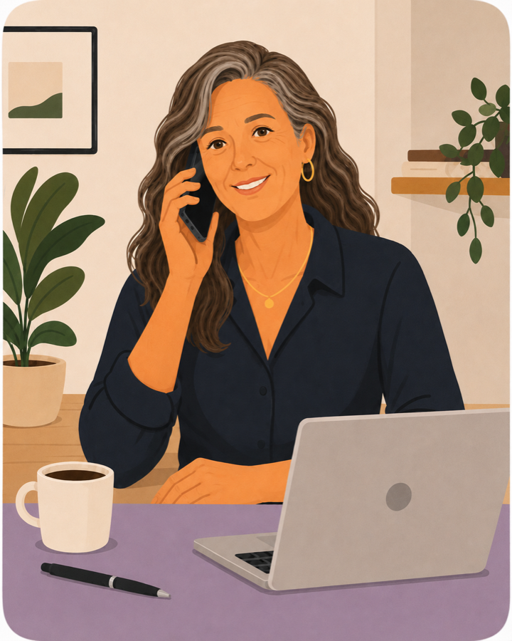 Rose, one of the two Calling Round callers